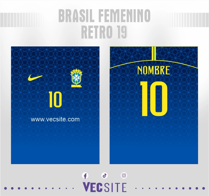 Brasil Femenino Retro 19
