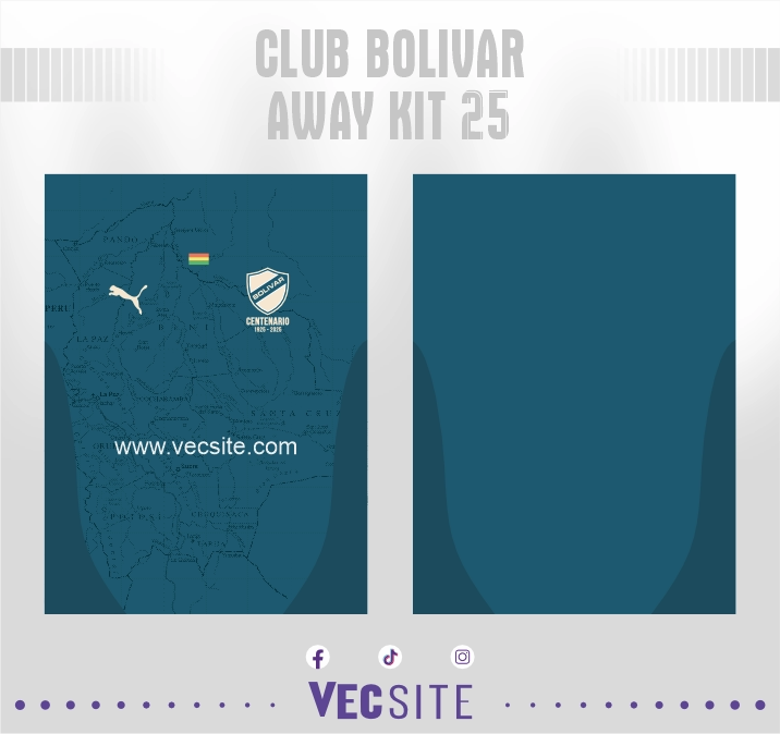 Club Bolivar Away Kit 25