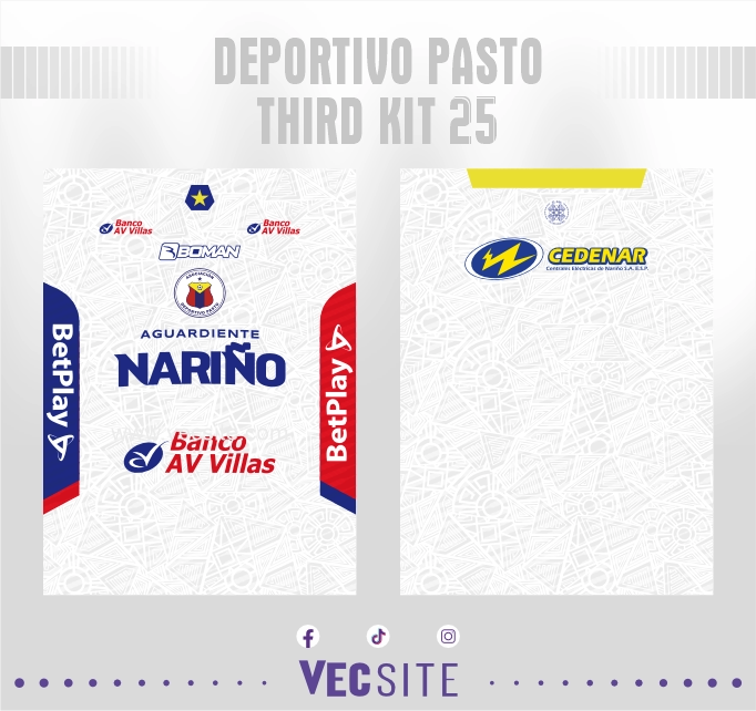 Deportivo Pasto Third Kit 25