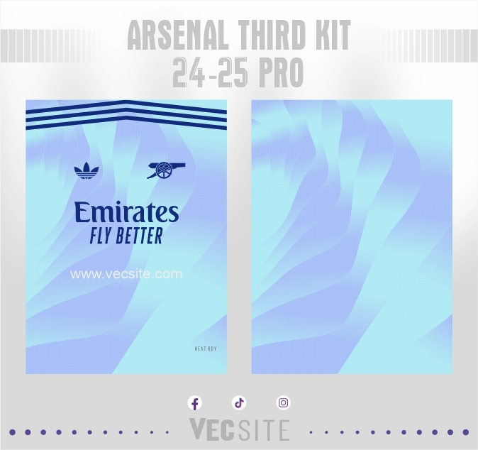 Arsenal Third Kit 24-25 PRO