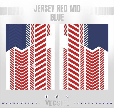 Jersey Red And Blue