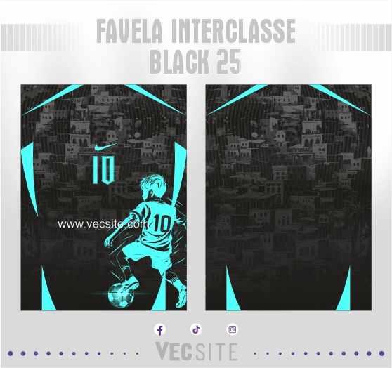 Favela Interclasse Black 25