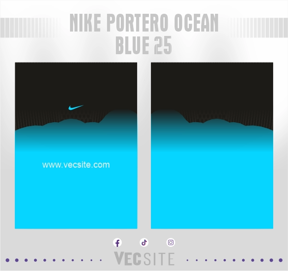 Nike Portero Ocean Blue 25