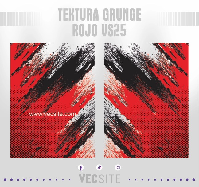 Textura grunge rojo VS25