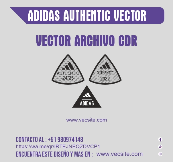 adidas authentic vector