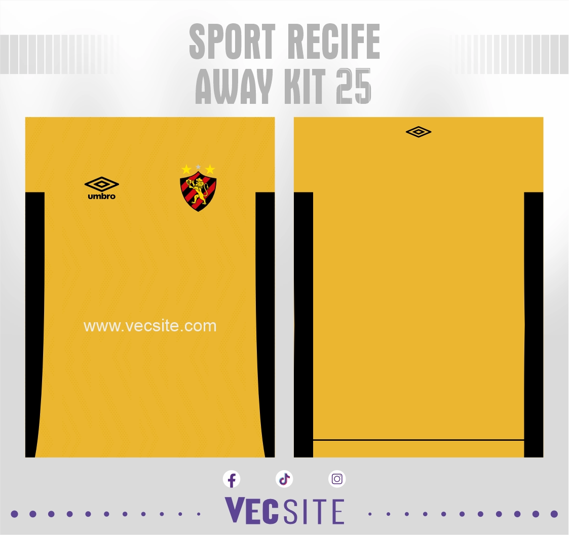 Sport Recife Away Kit 25
