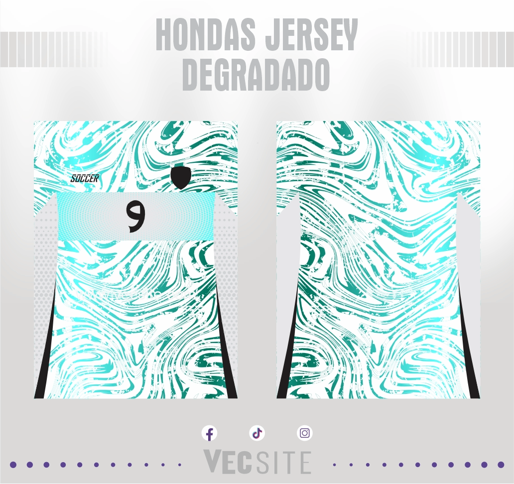 Hondas jersey degradado
