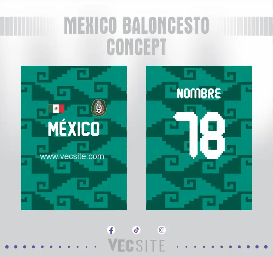 Mexico baloncesto Concept