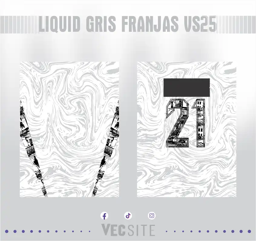 Liquid Gris franjas VS25