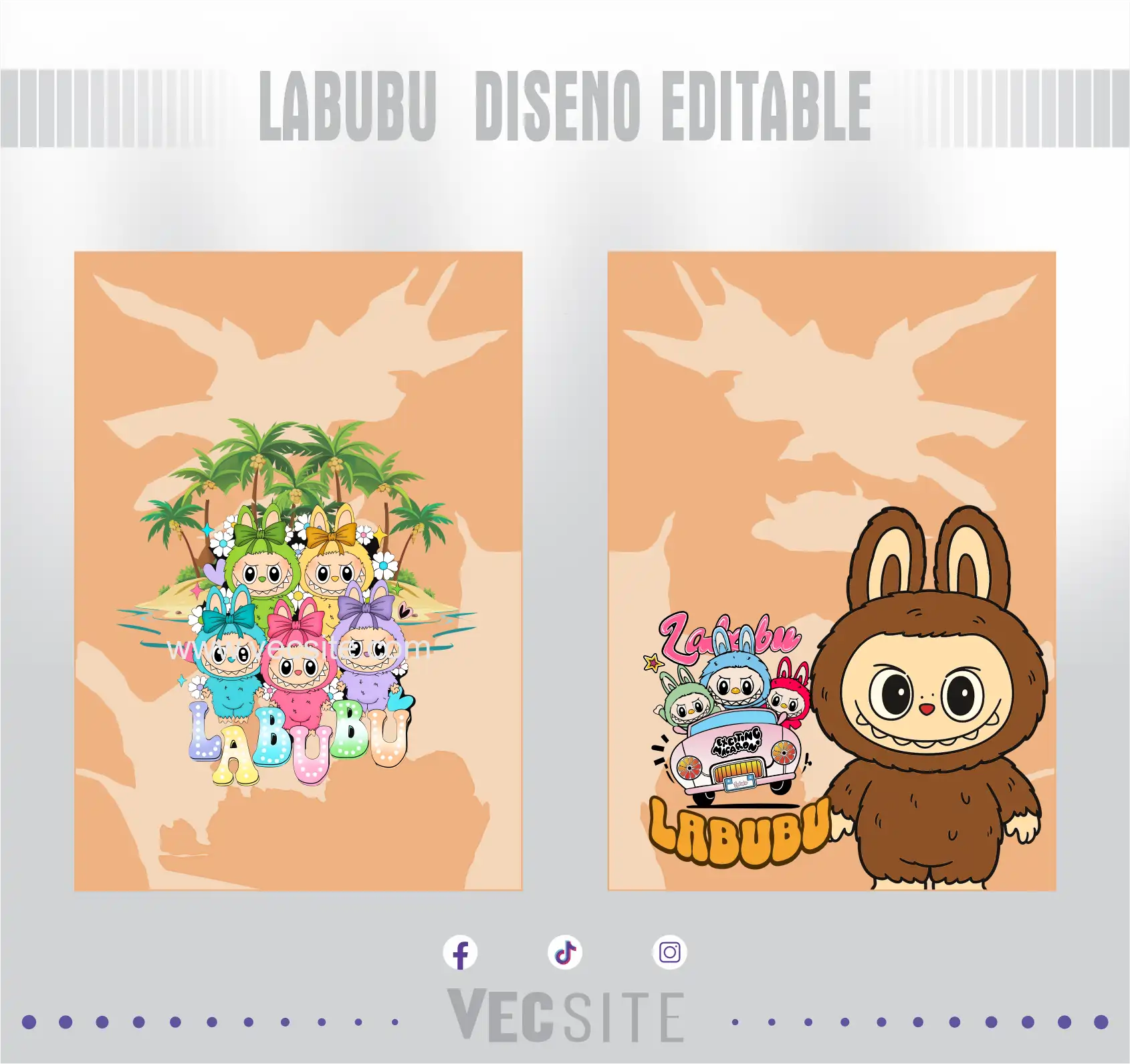 labubu vector camiseta