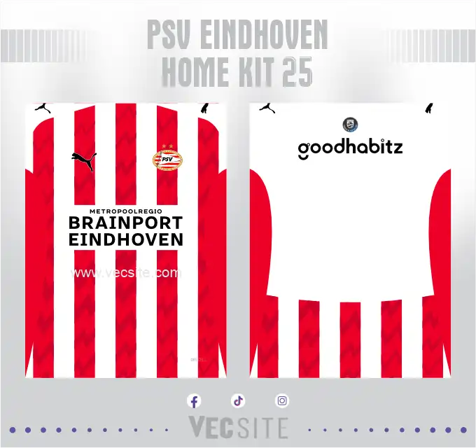 PSV Eindhoven Home Kit 25