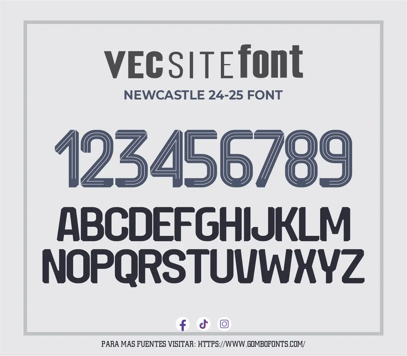 NEWCASTLE 24-25 FONT