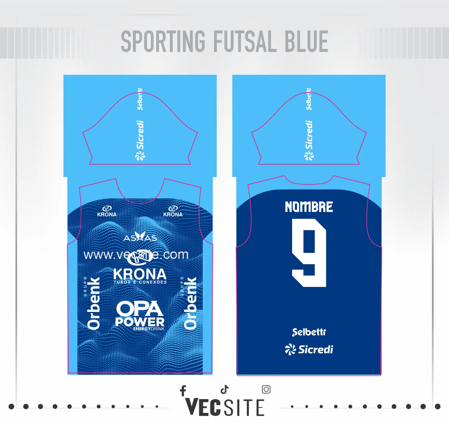 sporting futsal blue