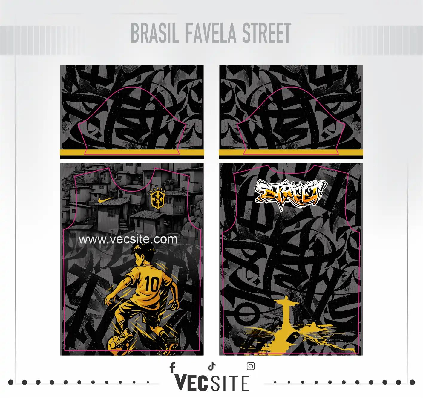 Brasil Favela Street