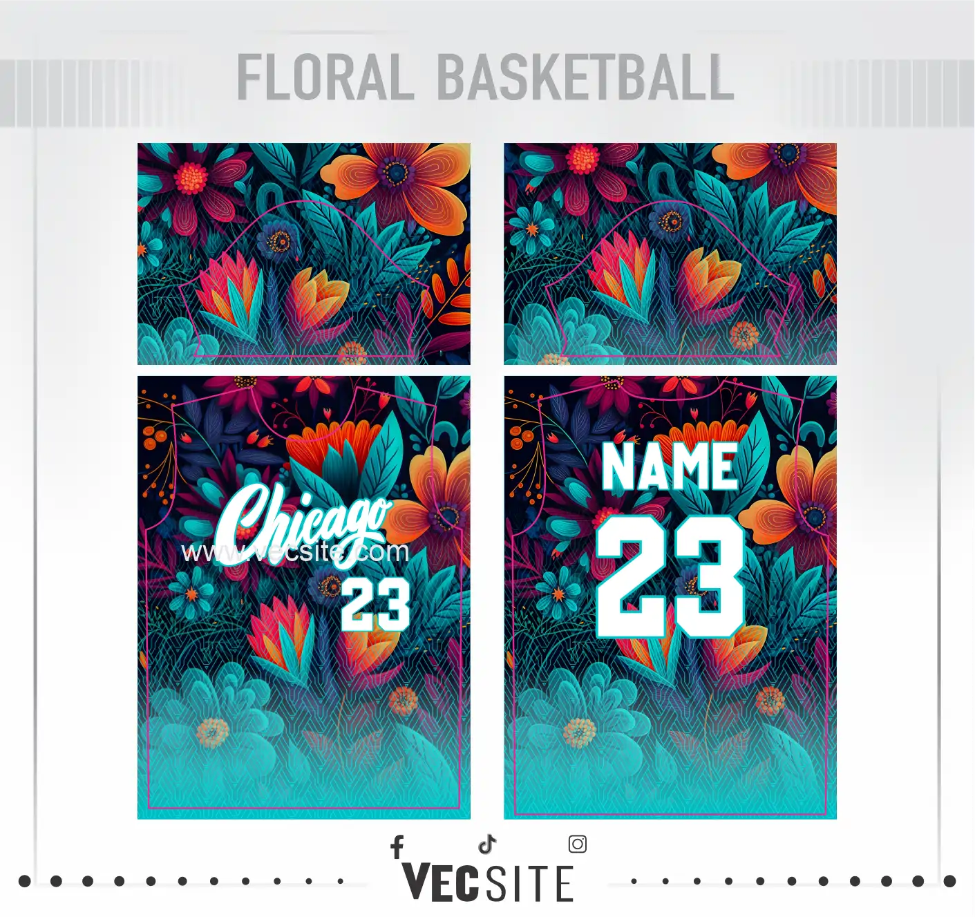 FLORAL BASKETBALL