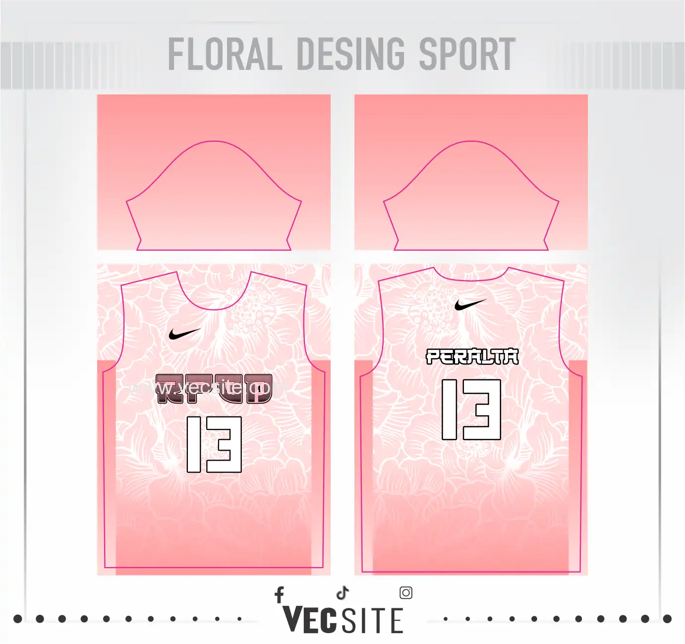 floral desing sport