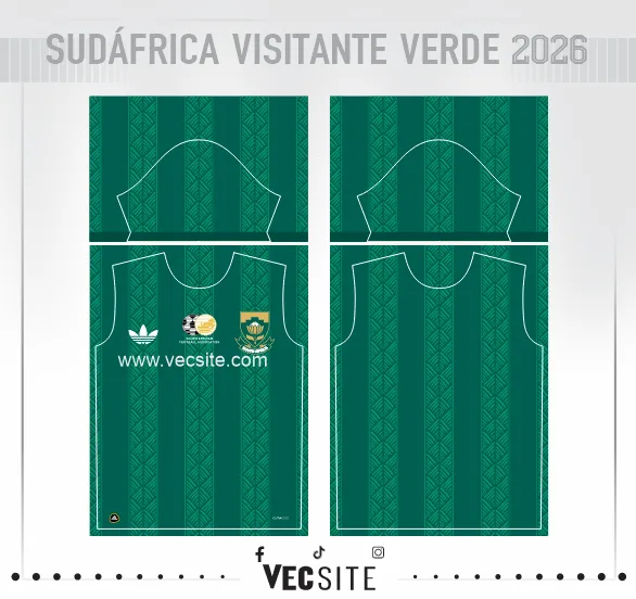 SUDÁFRICA VISITANTE VERDE 2026