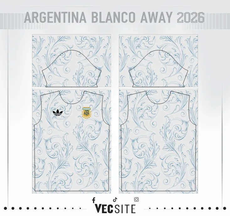 Argentina blanco away 2026